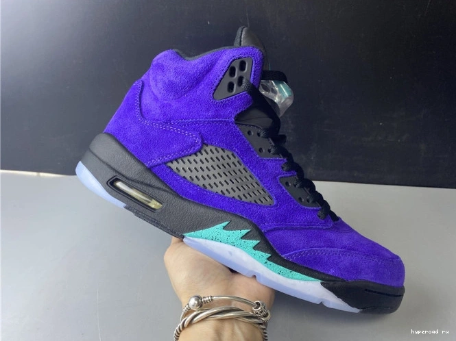 136027-500 Retro 5 Air Jordan Grape Alternate 1213